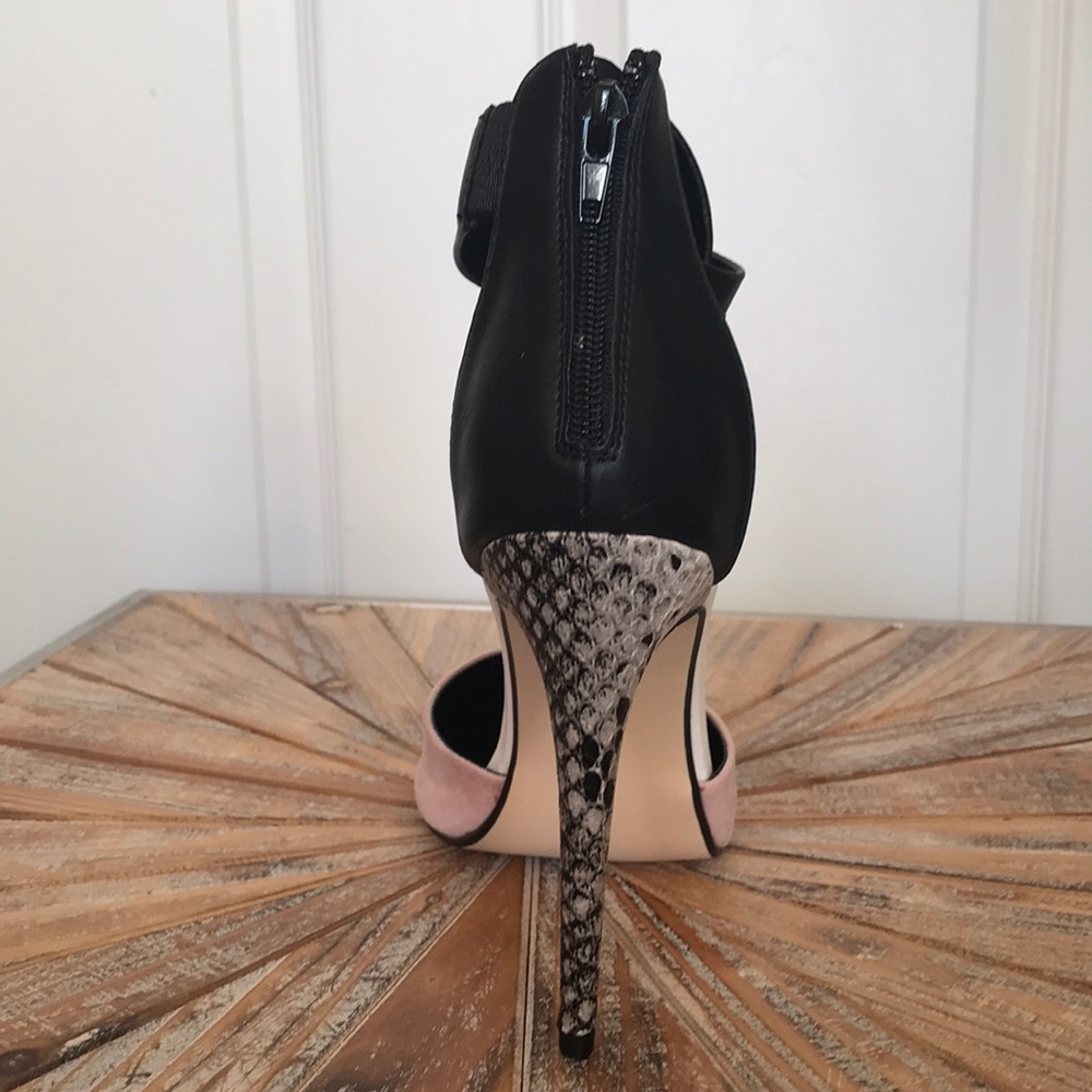 NWT Shoe Dazzle Faux Suede Pointed Toe Pumps - Picture 5 of 9